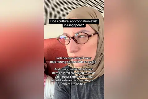 The TikToker asked if cultural appropriation was a Western concept. 
