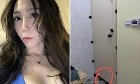 Ms Drealya Tan was taking a shower at Strength Master Gym when she noticed a phone slipped in from the bottom of the cubicle door. PHOTOS: DREALYA TAN, INSTAGRAM