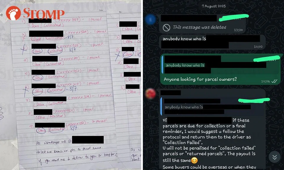 shopee collection point operator posts buyers' personal info woodlands