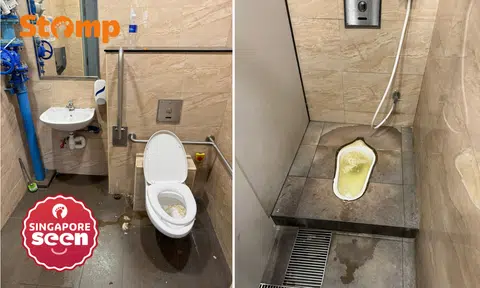 Yucks! State of toilets at Hougang MRT station will turn you off using them