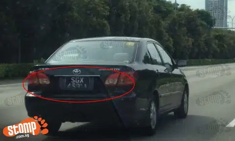 Eh, why is your car plate number faded?