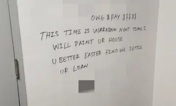 Man, 23, arrested over graffiti in Keat Hong Close that warned: ‘Next time will paint ur house’