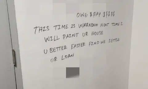 Man, 23, arrested over graffiti in Keat Hong Close that warned: ‘Next time will paint ur house’