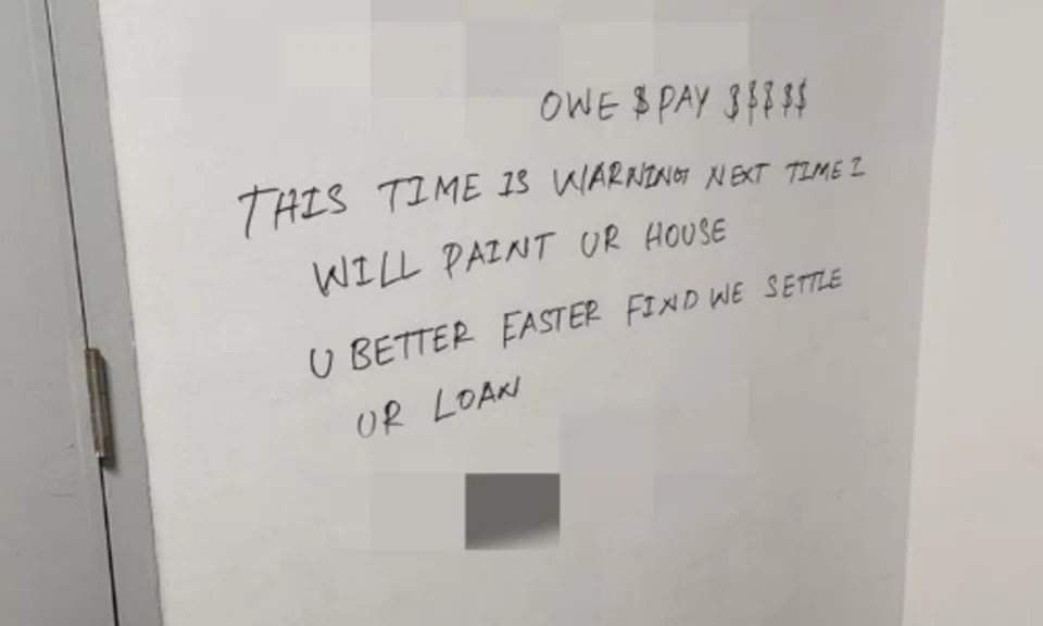 Man, 23, arrested over graffiti in Keat Hong Close that warned: ‘Next time will paint ur house’