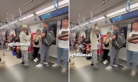 elderly commuter berates pair on mrt, tells them to “go to india”