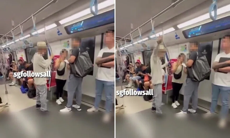 elderly commuter berates pair on mrt, tells them to “go to india”