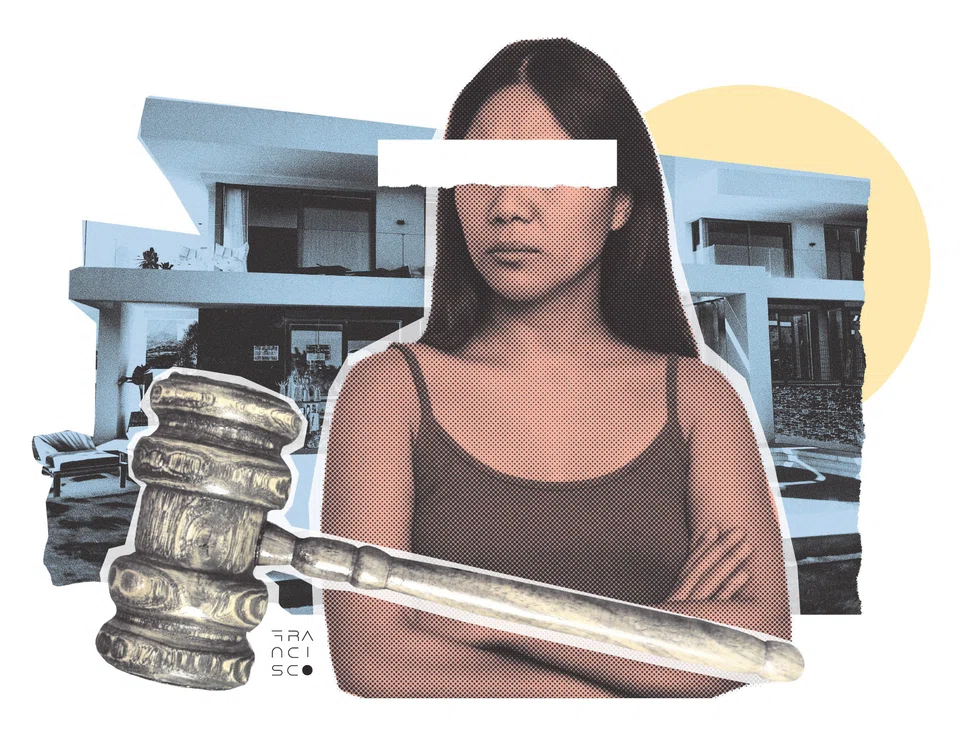 The woman was expected to fight for a share of her husband’s assets, which exceeded $10 million.