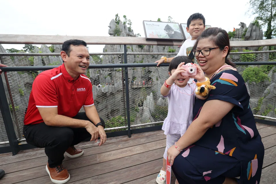This was announced by Senior Minister of State for Defence and president of Safra Zaqy Mohamad (left) on March 16 at the Safra Family Day Out held at Rainforest Wild Asia.