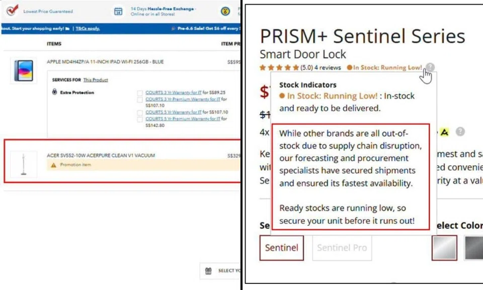 S'pore's consumer watchdog takes action against Courts and Prism+ over misleading website features 