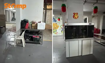 yishun void deck used as private storeroom