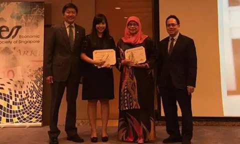 Two JC teachers receive first Outstanding Economics Teacher Award