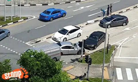 3 sent to hospital after driver turns into oncoming traffic and crashes head-on with van