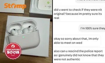 Another buyer says same seller sold him fake AirPods, Carousell suspends account