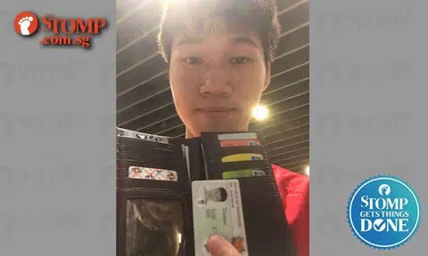 Guy who lost wallet at Woodlands thanks Stomp for helping him find it: 'I'm so touched'