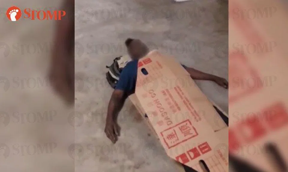 Man sleeps at Rivervale Crescent void deck after dead ex-wife's sibling terminates tenancy of flat