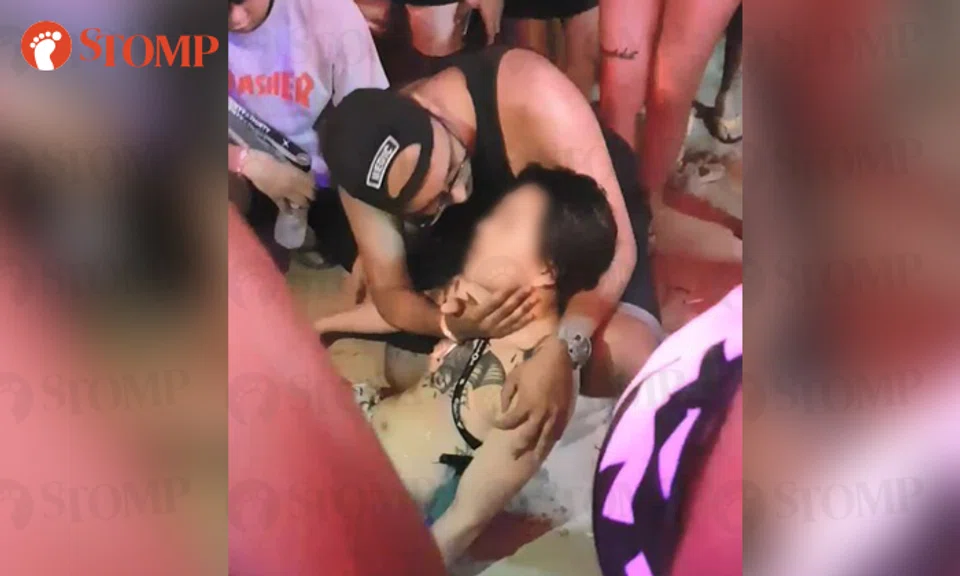 A man had passed out at ZoukOut 2017