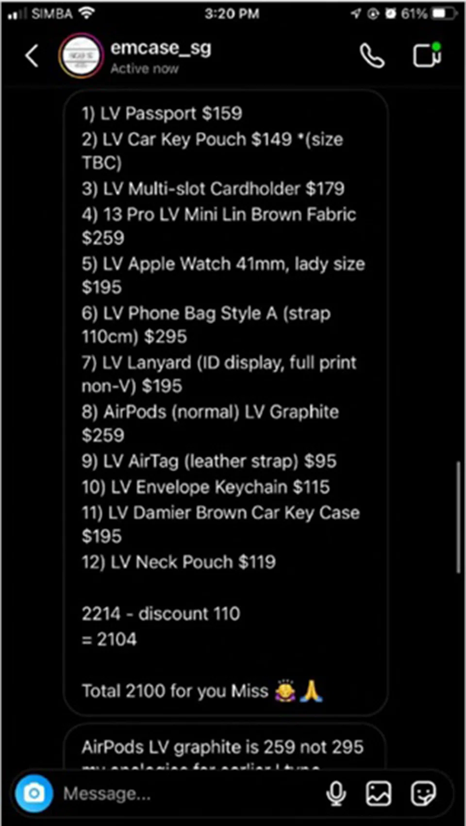 In his judgment, Justice Gill highlighted the deceptive marketing tactics Mr Ng used to promote the fake products on Instagram.