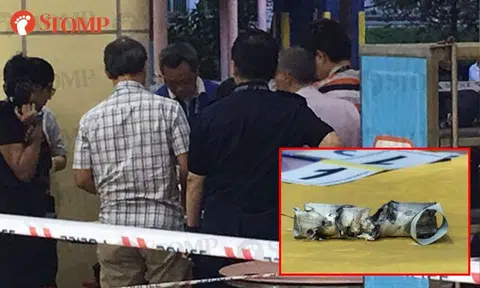 49-year-old man charged for allegedly firing flare into Ang Mo Kio hawker centre