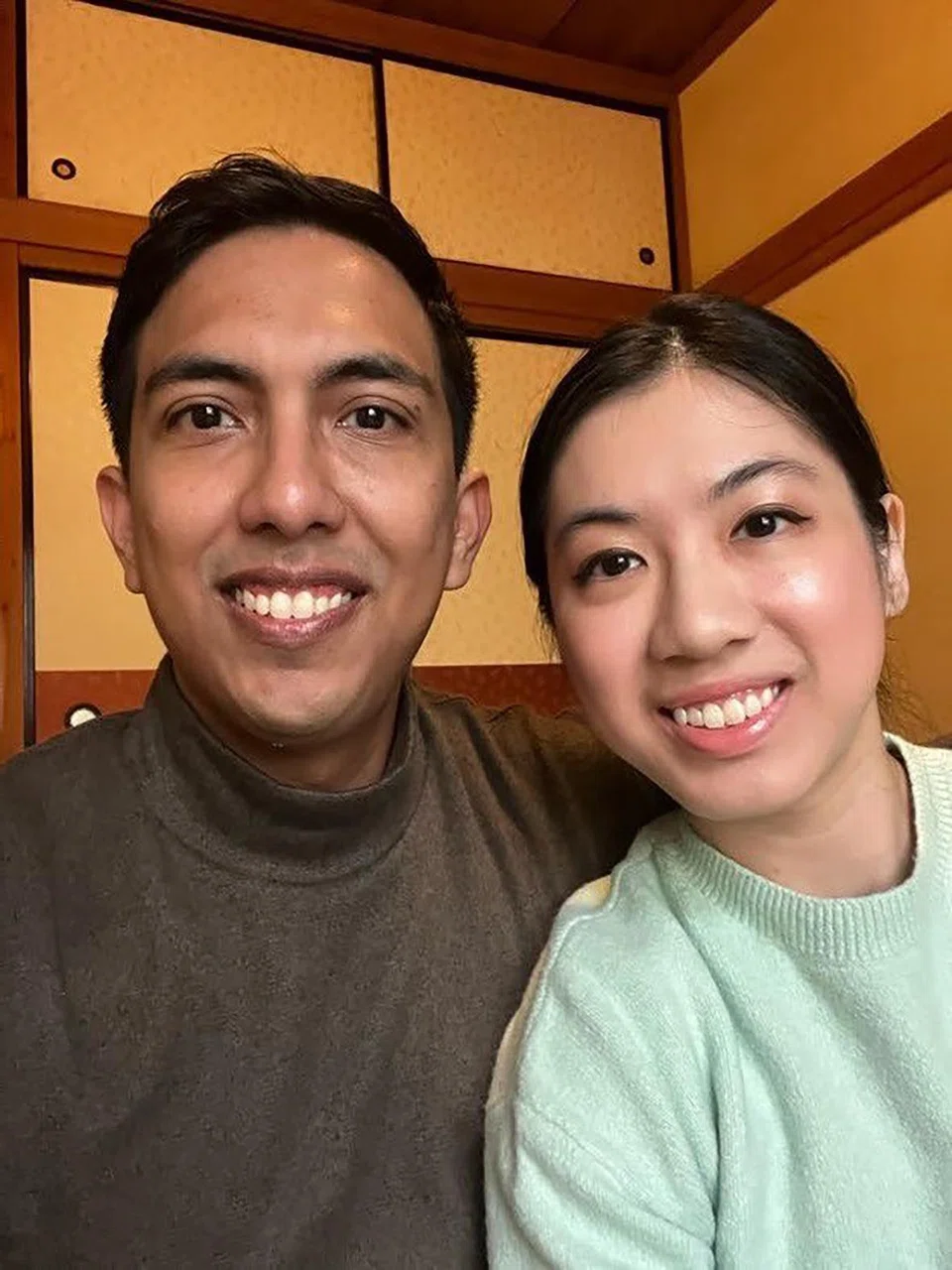 Mr Luqman Rahamat met his girlfriend Elise Tan at non-fiction book club The Saturday Book Club.