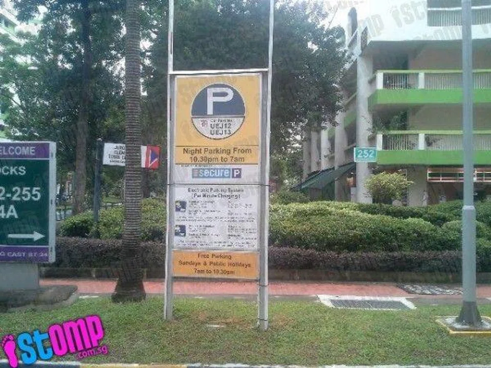 Parking fee shocker at Jurong East: A whopping $116 for 1 hour 