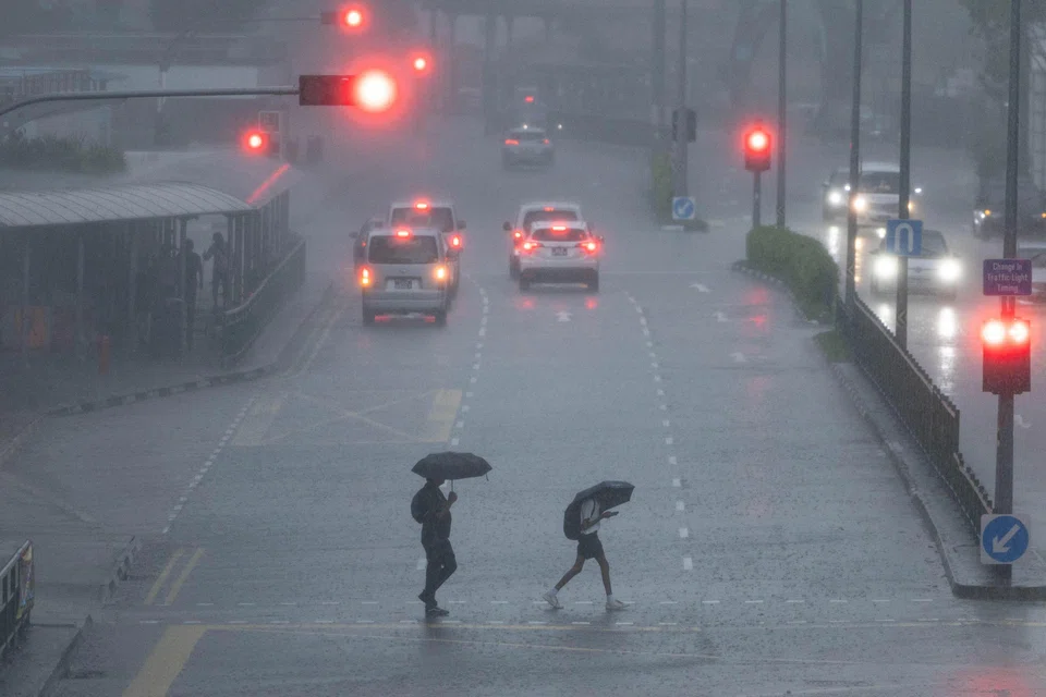 Localised short thundery showers are expected over parts of the island in the late morning and afternoon on some days.