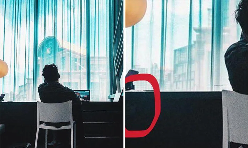 Ghost of boy in this photo? Stomper thinks so