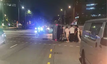 Man arrested for drink driving after Geylang accident