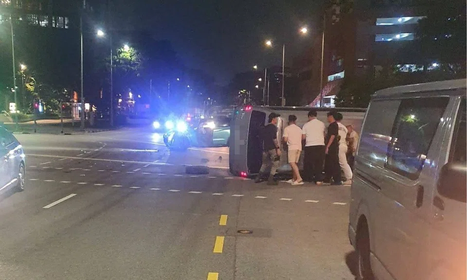 Man arrested for drink driving after Geylang accident