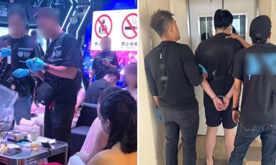 Arrested for drug-related offences