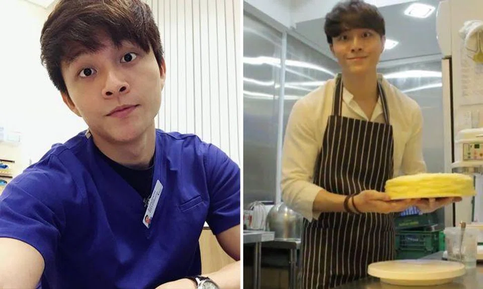 Remember this hunky Khoo Teck Puat doctor? He's now a baker