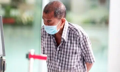 The assailant, Abdul Rahman Mohamed Hanafiah, 72, was sentenced to three weeks' jail after he pleaded guilty to an assault charge. Photo: The Straits Times