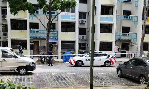 The incident happened at Block 26, Toa Payoh East. PHOTO: LIANHE WANBAO
