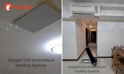 Tengah resident discovers 'waterfall' in flat, delays honeymoon indefinitely because of air-con woes