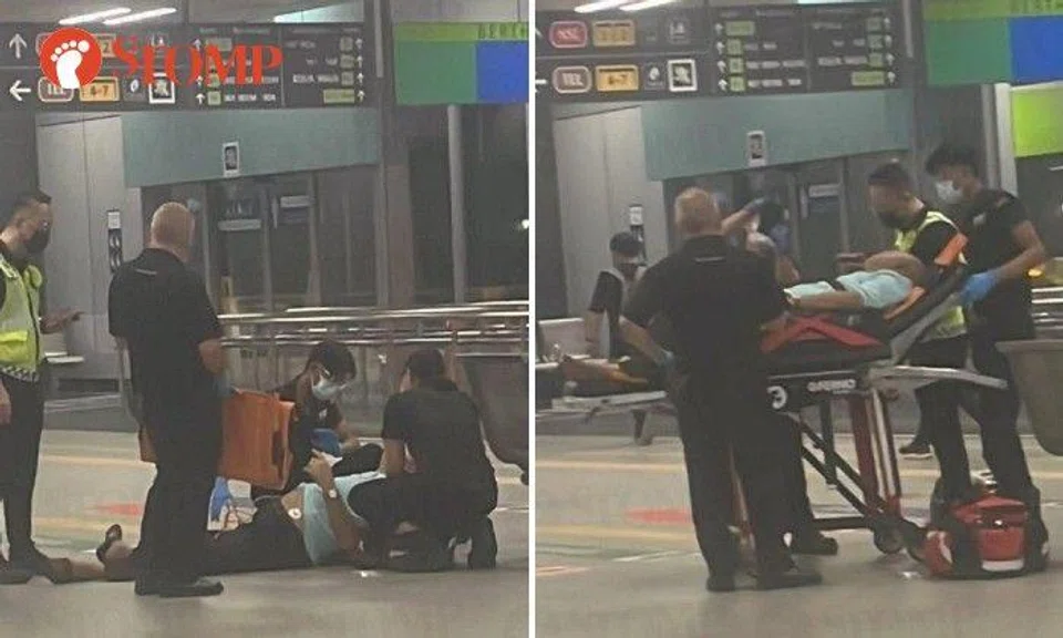 Stomper shocked to see man lying on floor in pain at Woodlands bus interchange: 'He couldn't even move'