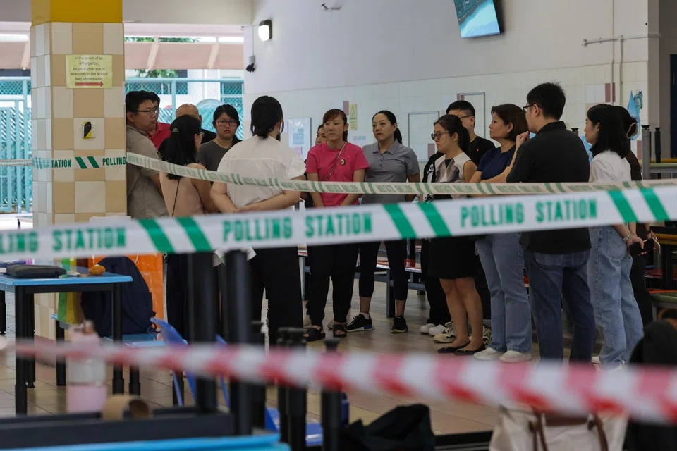 Twenty-two election officials were on site to set up a polling station at Bendemeer Primary School on May 2.