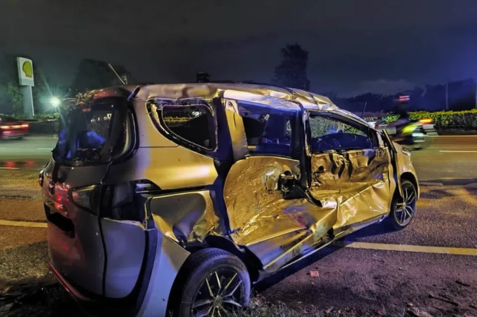 The boy was thrown out of the car he was travelling in after a collision with a lorry at around 10.30pm on March 16.