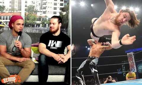 Wrestling superstars share how life is like for them outside the ring and why they love S'pore