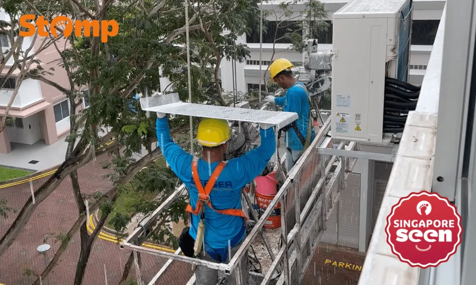 Stomper praises migrant workers for toiling in heavy downpour