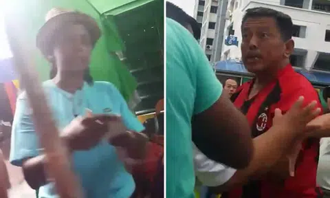 Sungei Rd vendor punches customer in front of enforcement wardens, another woman chases shoppers away