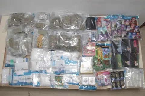 Drugs seized in CNB operation in the vicinity of Kaki Bukit Road on March 3 and 4.