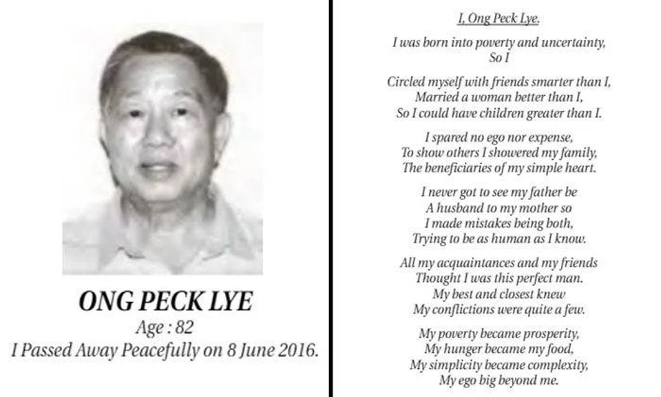 Readers touched by man's beautifully written obituary reflecting on his life's struggles and achievements