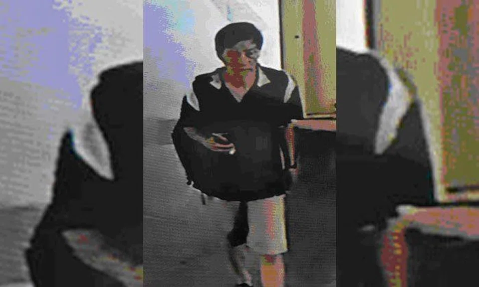 Police looking for man involved in theft from vehicle at Ubi automobile shop