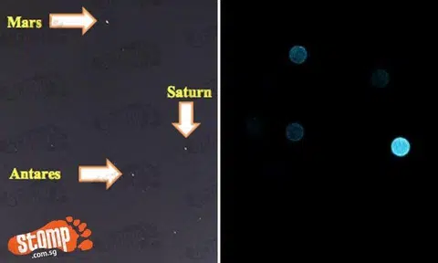 Stomper captures Mars and Saturn -- and the Subaru logo in the skies