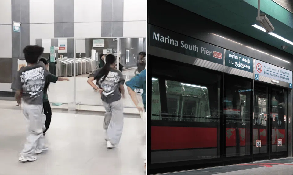 A new dancing space at Marina South Pier station has been announced by SMRT Trains on TikTok.