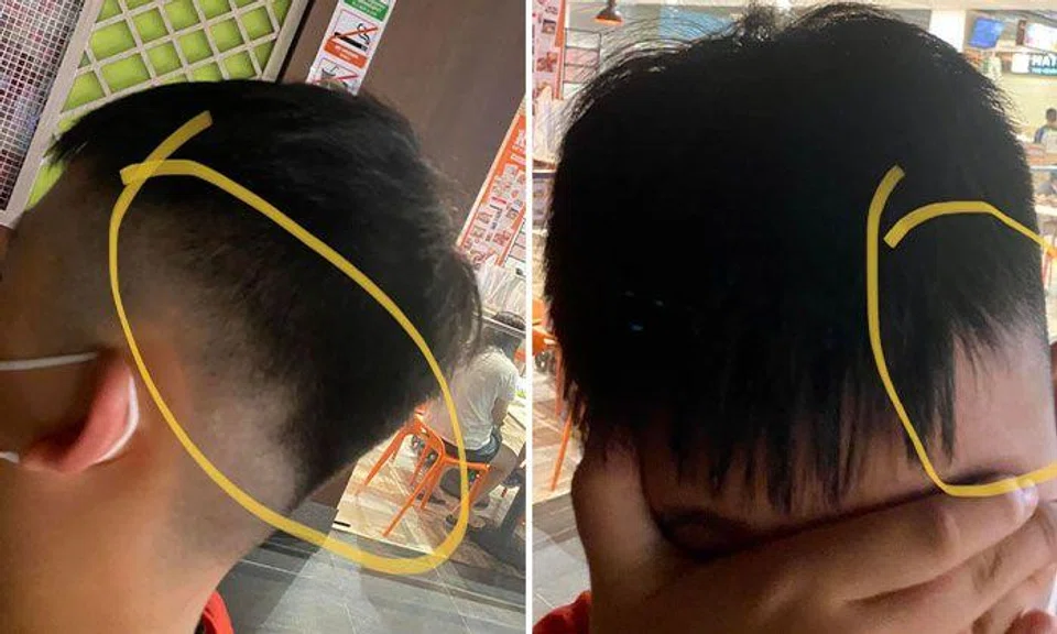 Woman shocked after son comes out of salon with uneven 'horrible' haircut