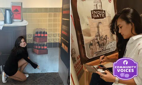 This artist makes TikTok-viral rice bag paintings going for $4,200 and up 