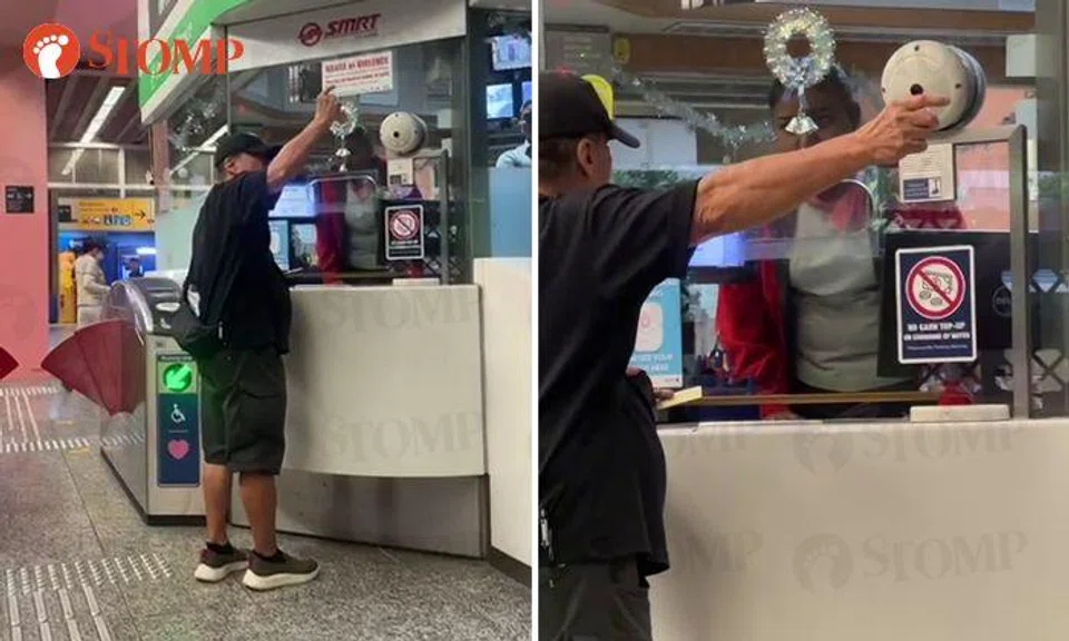 Man scolds MRT staff for not telling him escalator under repair: 'Stupid or just can't be bothered?'