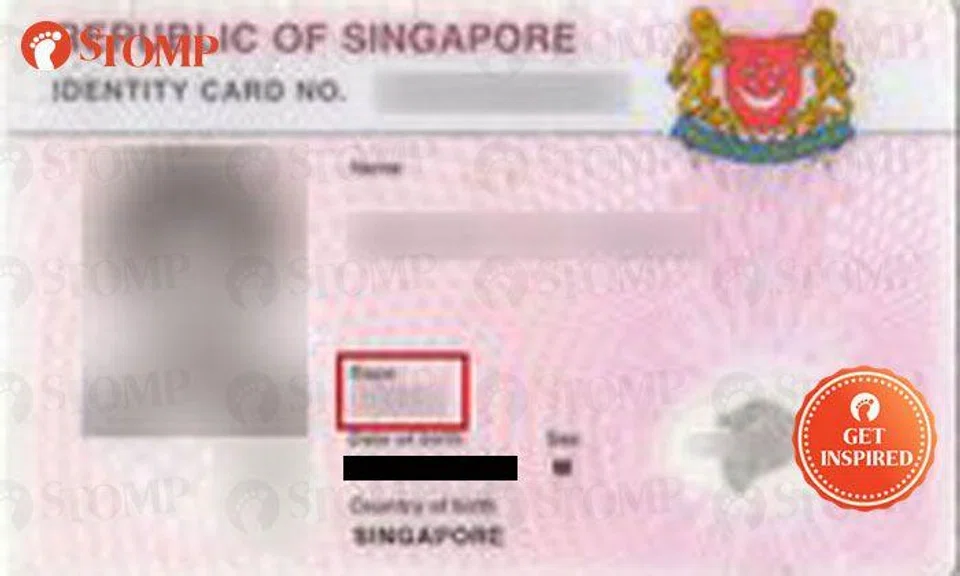 Thank you kind stranger for travelling all the way from Woodlands to AMK to return my mum's NRIC