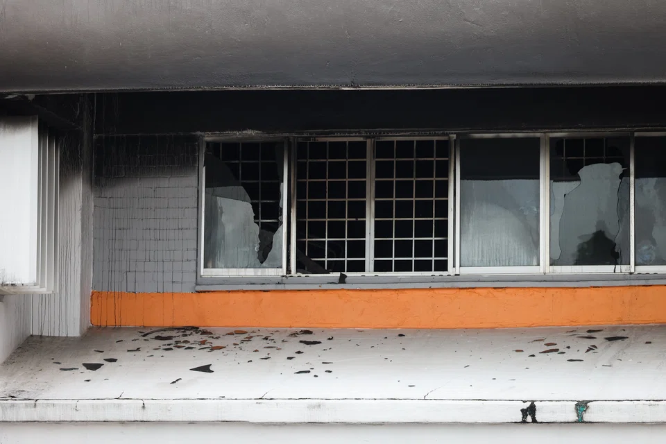 SCDF said in a Facebook post that it was alerted to a fire at Block 108 Bukit Purmei Road at about 2.30am.  