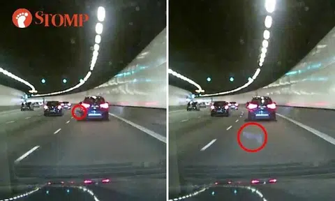 Litter thrown from BMW in KPE tunnel: 'Must be due to poor upbringing'